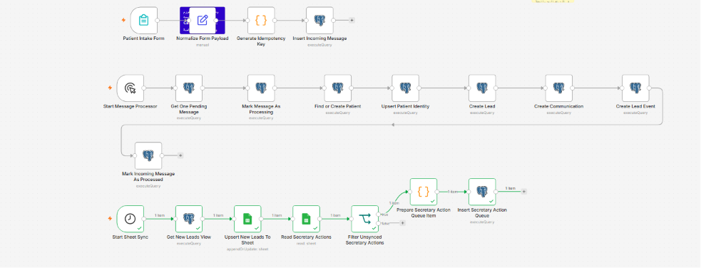 AI Clinic Receptionist System